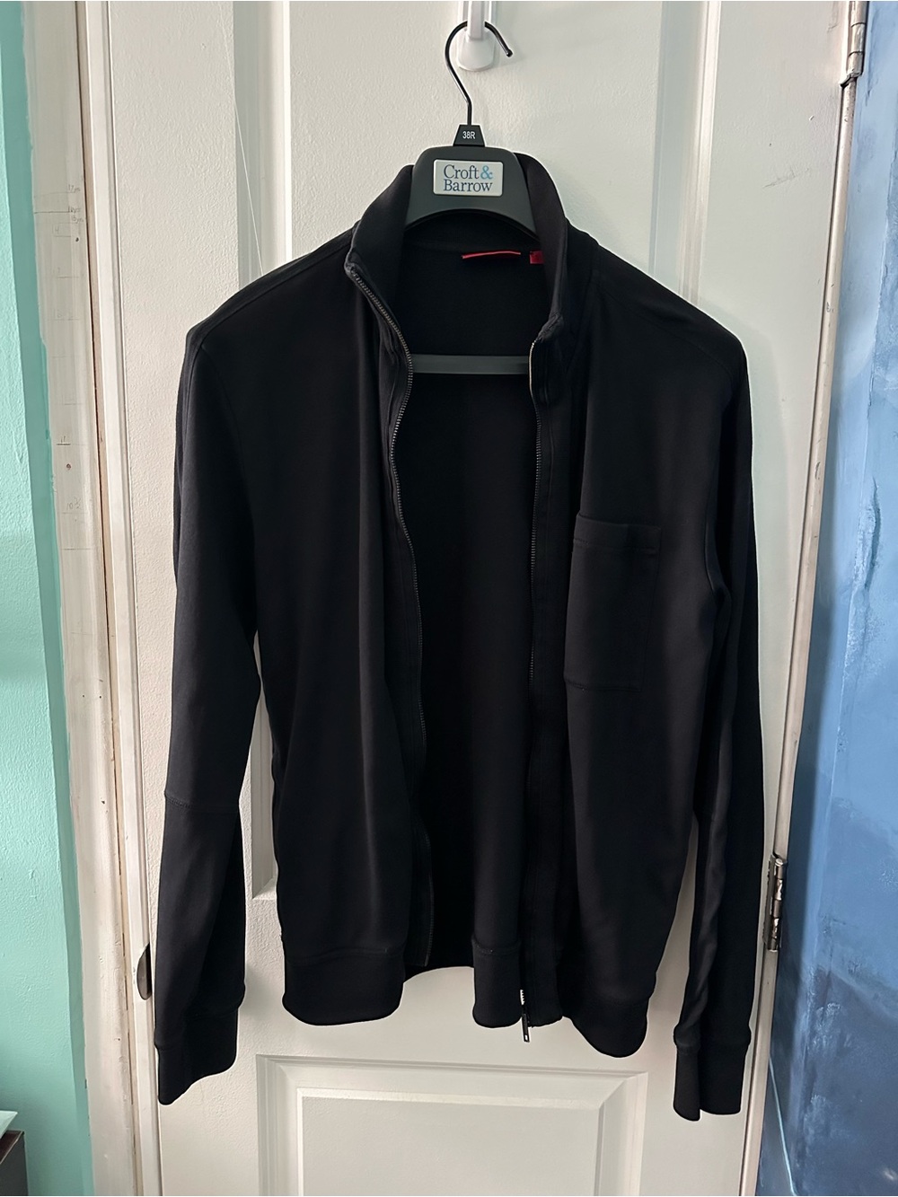 Hugo Boss Black Men's Full-Zip Sweater Jacket
